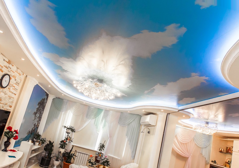 Заказать потолок с фотопечатью в г. Нижнекамск